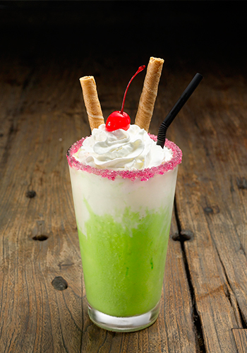 Morganfield's Christmas Drink Non-Alcoholic The Grinch