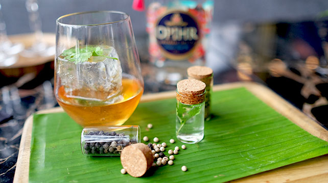 Giri Pancha winning cocktail in Opihr SEA Regional Finales The Traveller