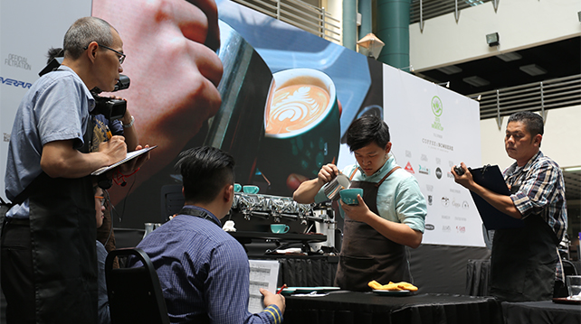 Malaysia Latte Art Competition at Cafe Malaysia 2016