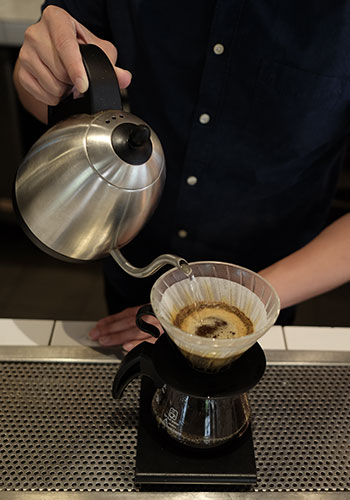 Drip coffee is the best way to taste the beans original flavours