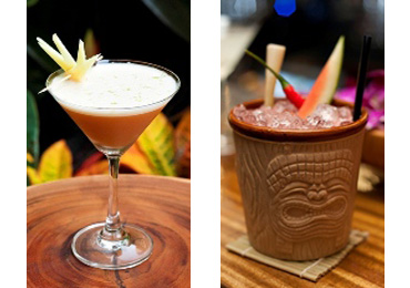 Honi Honi Tiki Lounge Cocktails