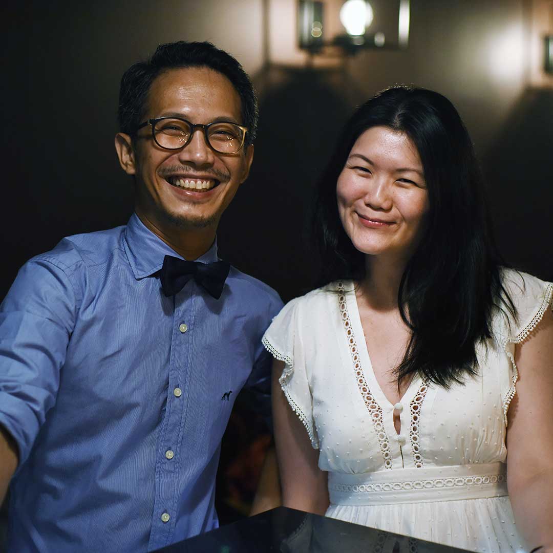 Andrew Tan and Caroline Lai 