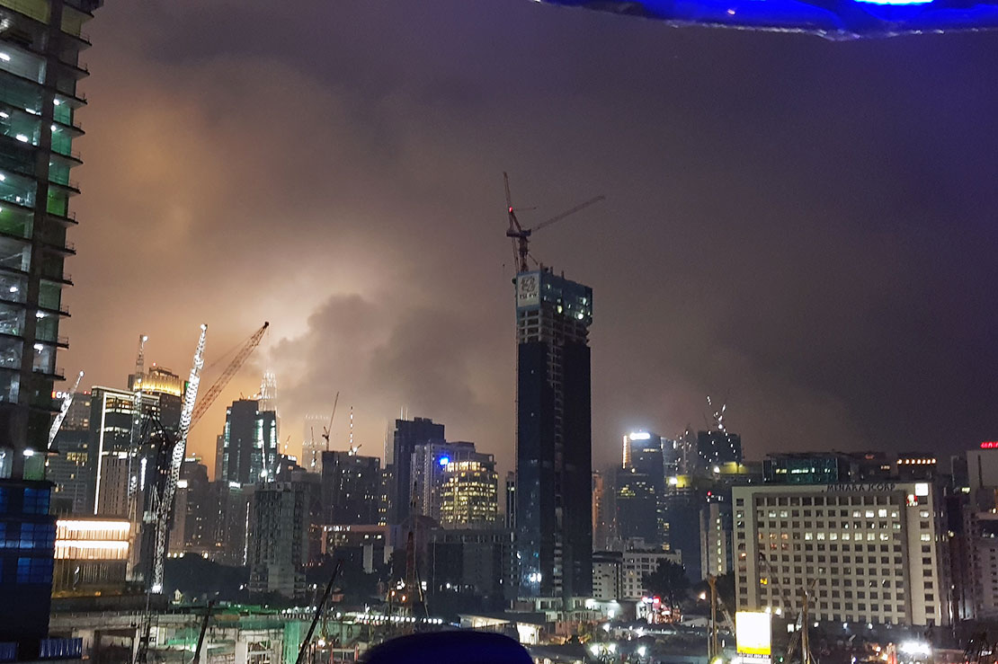 View over Tun Razak Exchange