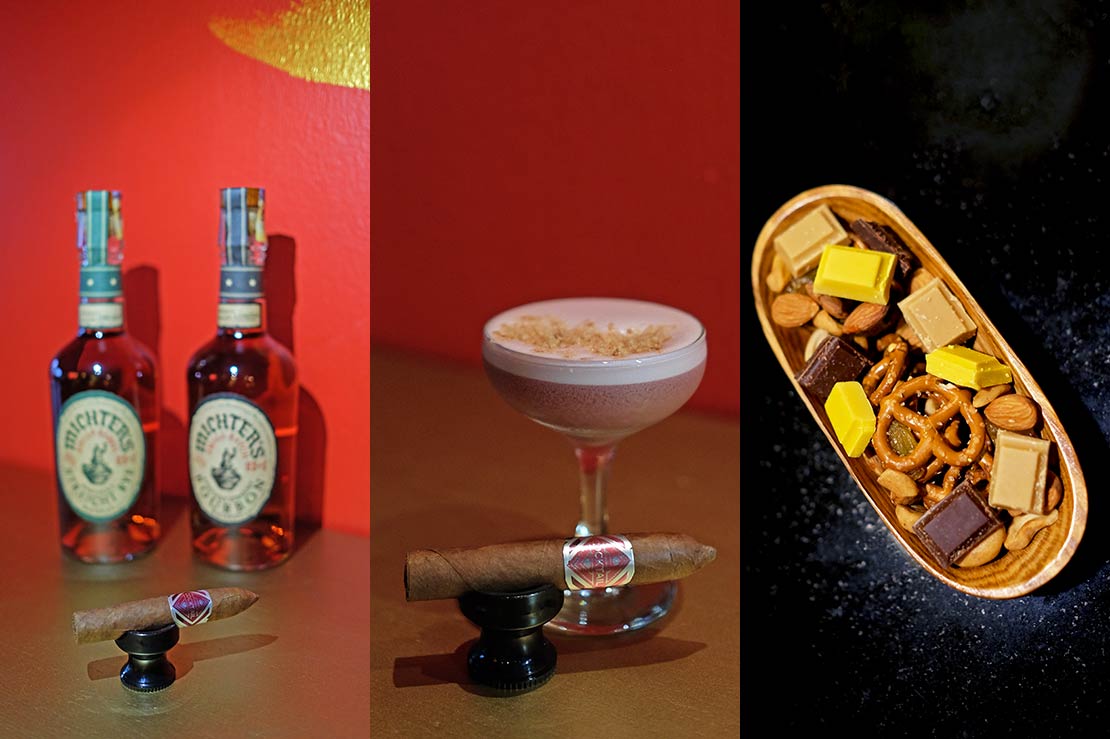The Cabinet Pairings - Michter's Bourbon, Port Goa & Sweet Smoke