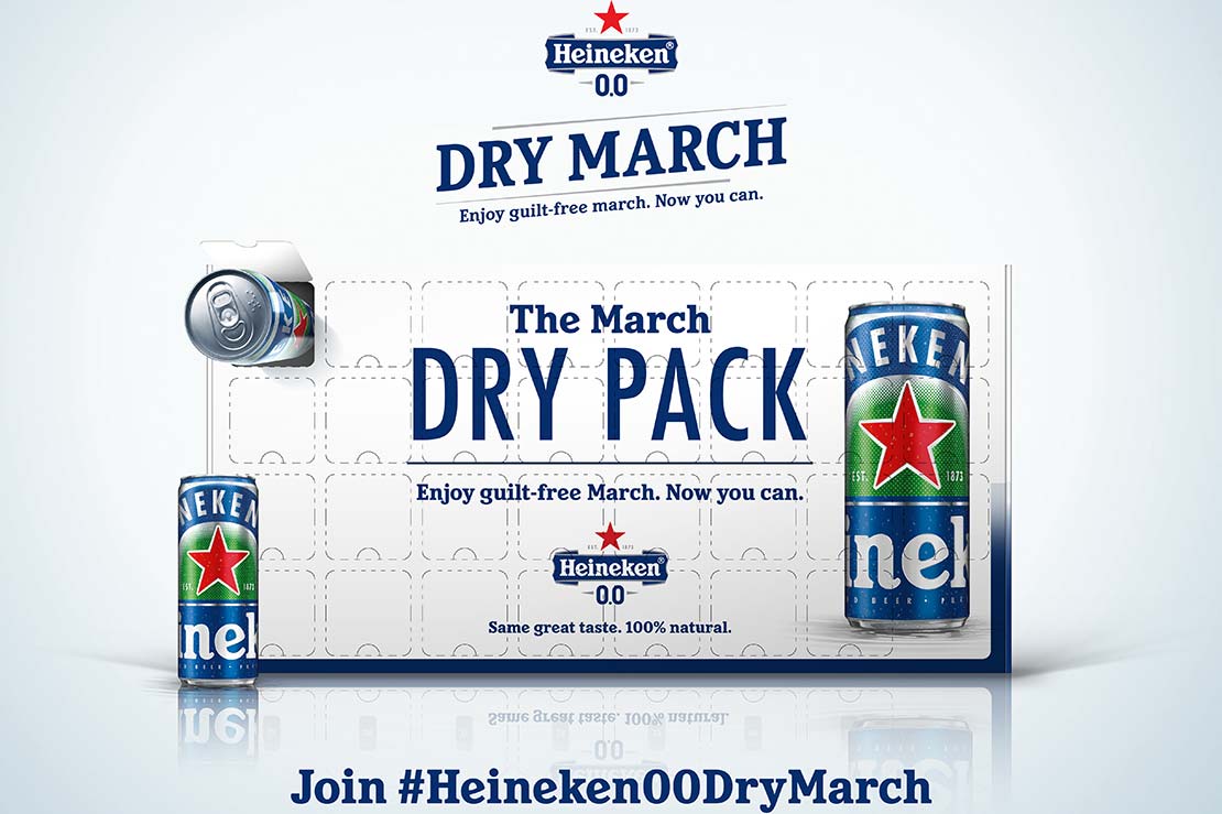 Heineken 0.0 31-Day Dry March Pack