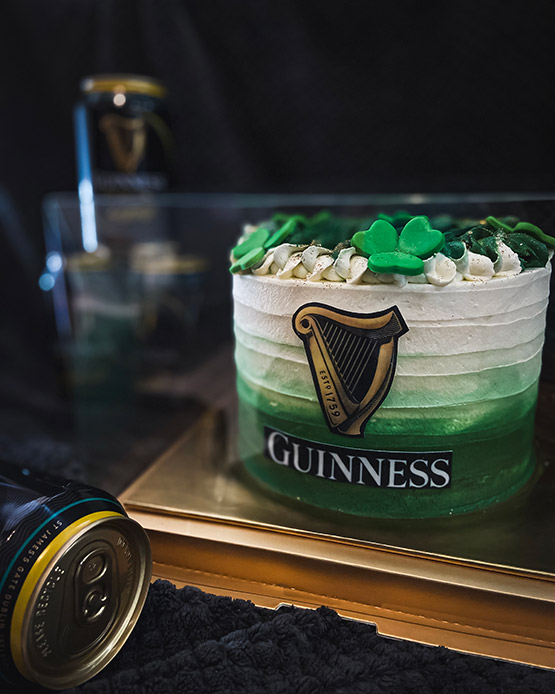 Cake by Cake X St Patrick's Day Guinness