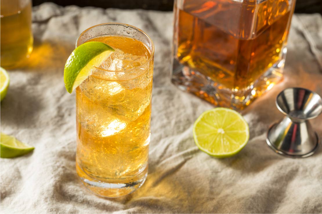 Float Cognac highball