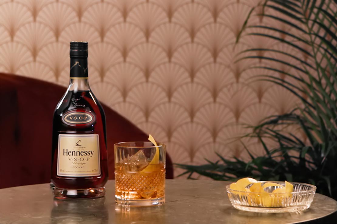 Hennessy Sazerac premium cognac cocktail