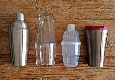 Basic shakers for home bar