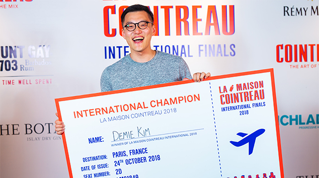 Demie Kim overall champion of La Maison Cointreau International 2018
