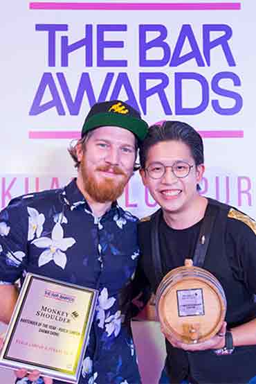 Bartender of the Year 2018 KL Shawn Chong