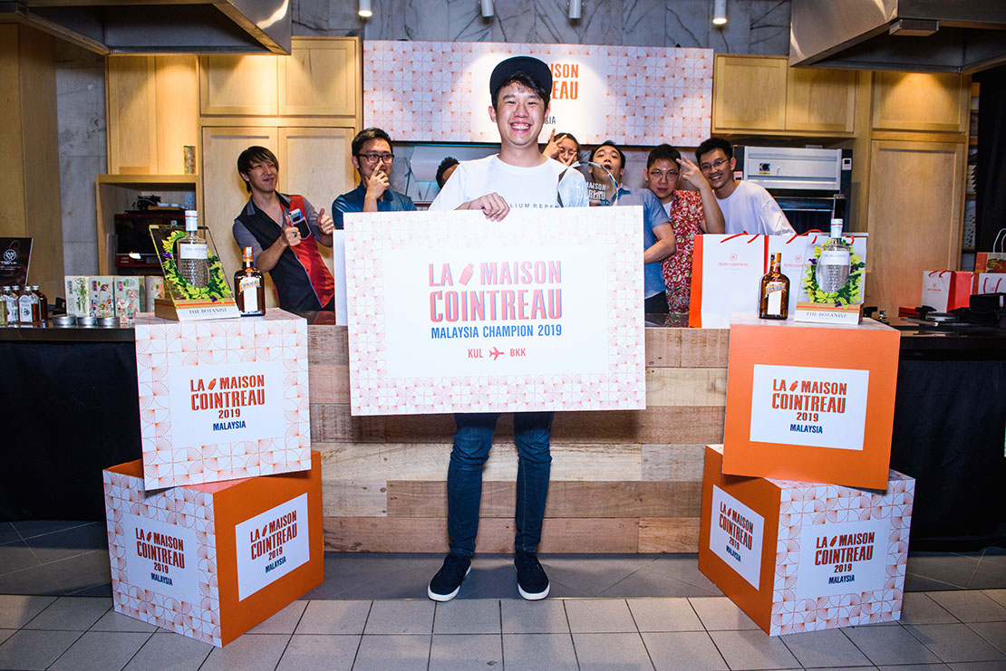 La Maison Cointreau Malaysia 2019 Winner Joe Naik