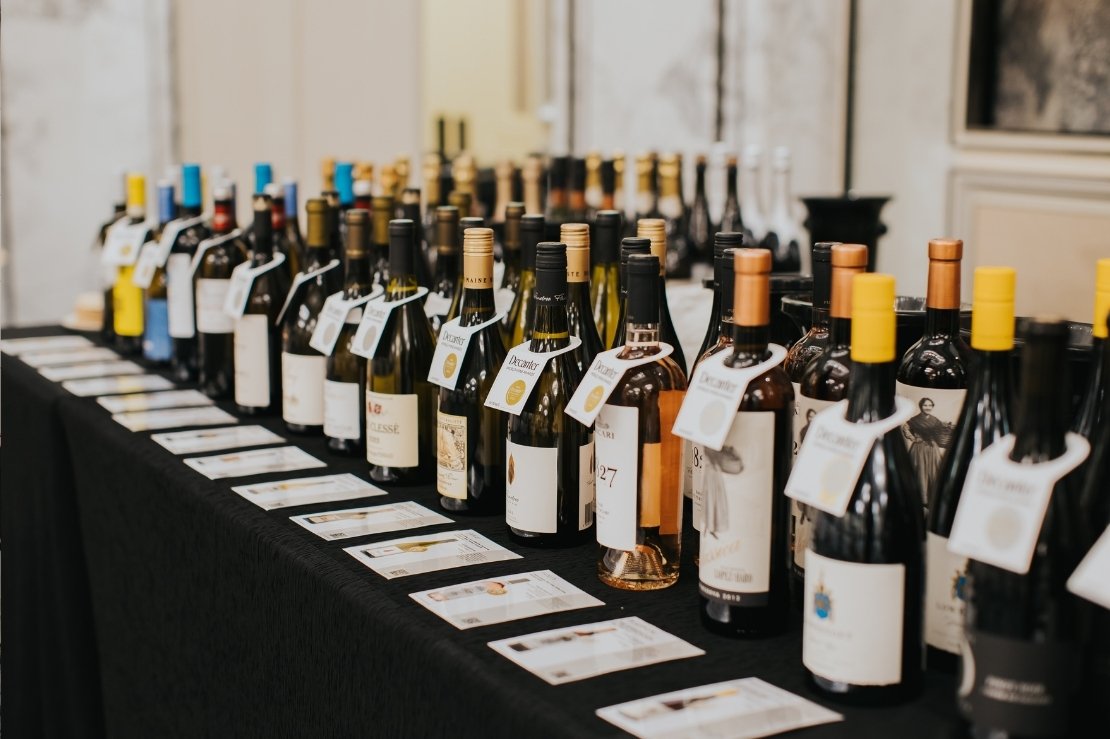 Decanter World Wine Awards Winners Table