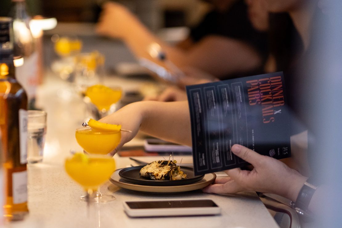 KL Cocktail Week dinner cocktail pairing