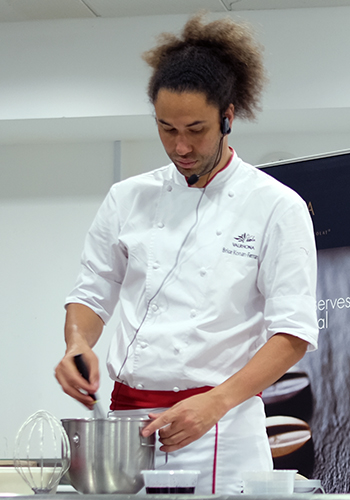 Valrhona Chef Brice Konan Ferrand