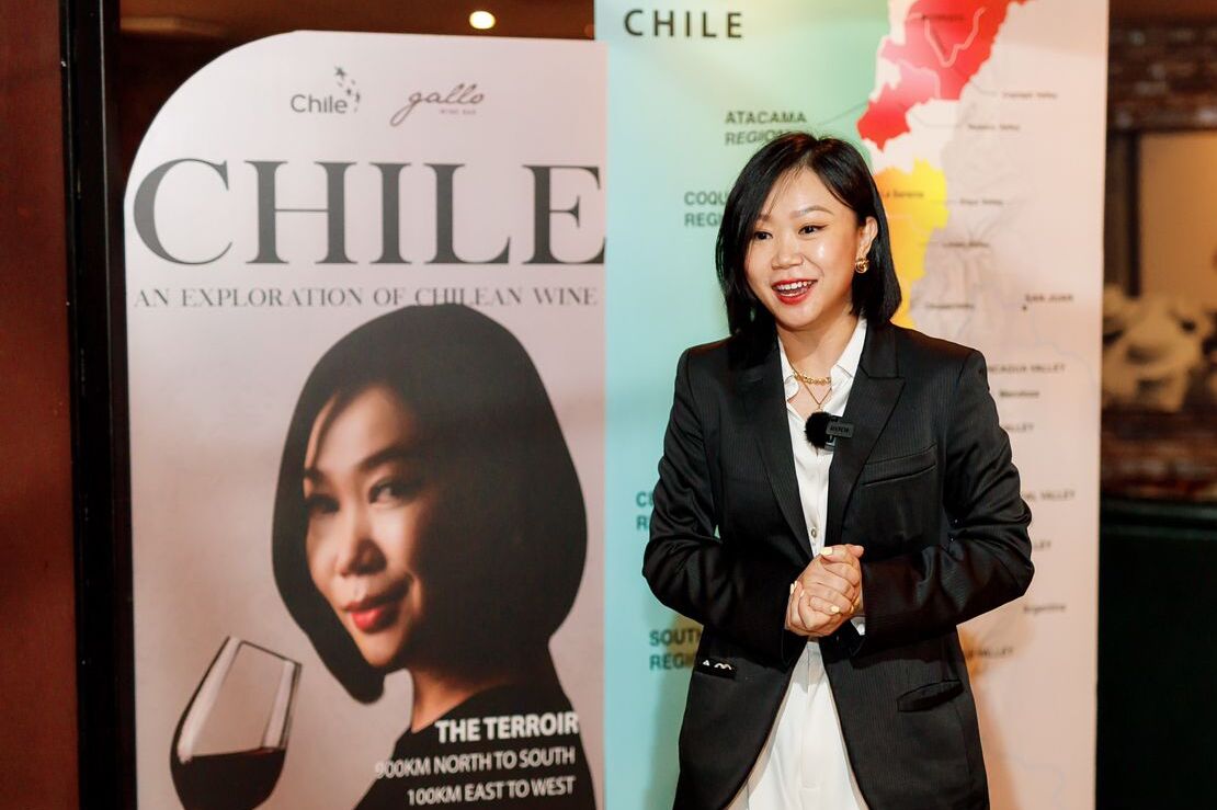 Mandy Chin, Winner of Cepas de Chile Champion in Malaysia Best Wine Sommelier 2021