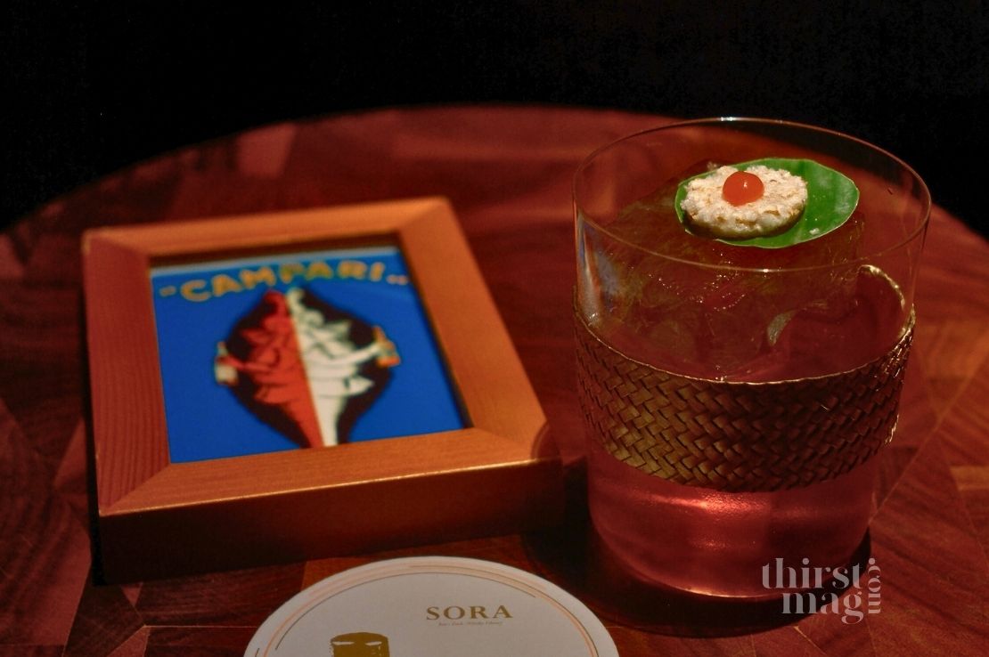 Num Ansom Phirun Lek Sora Phnom Penh Campari cocktail