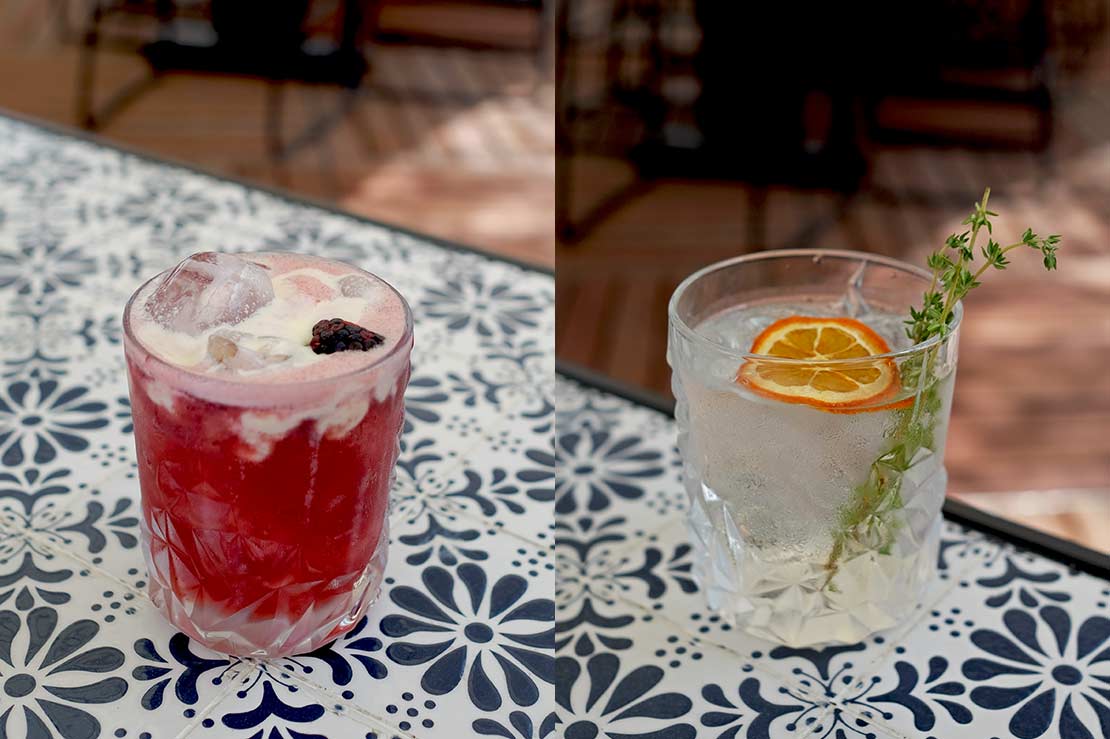 Zorba's cocktails with Greek influence