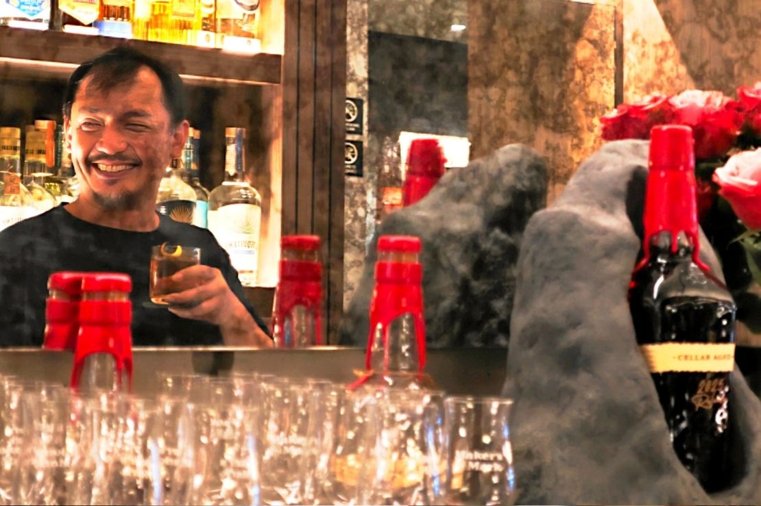 Joseph Seah at barter and Makers Mark