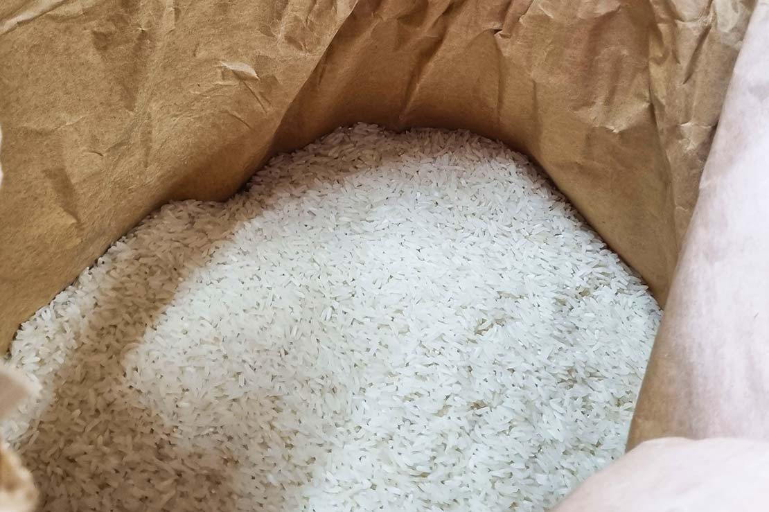 Thai indica rice used to make awamori