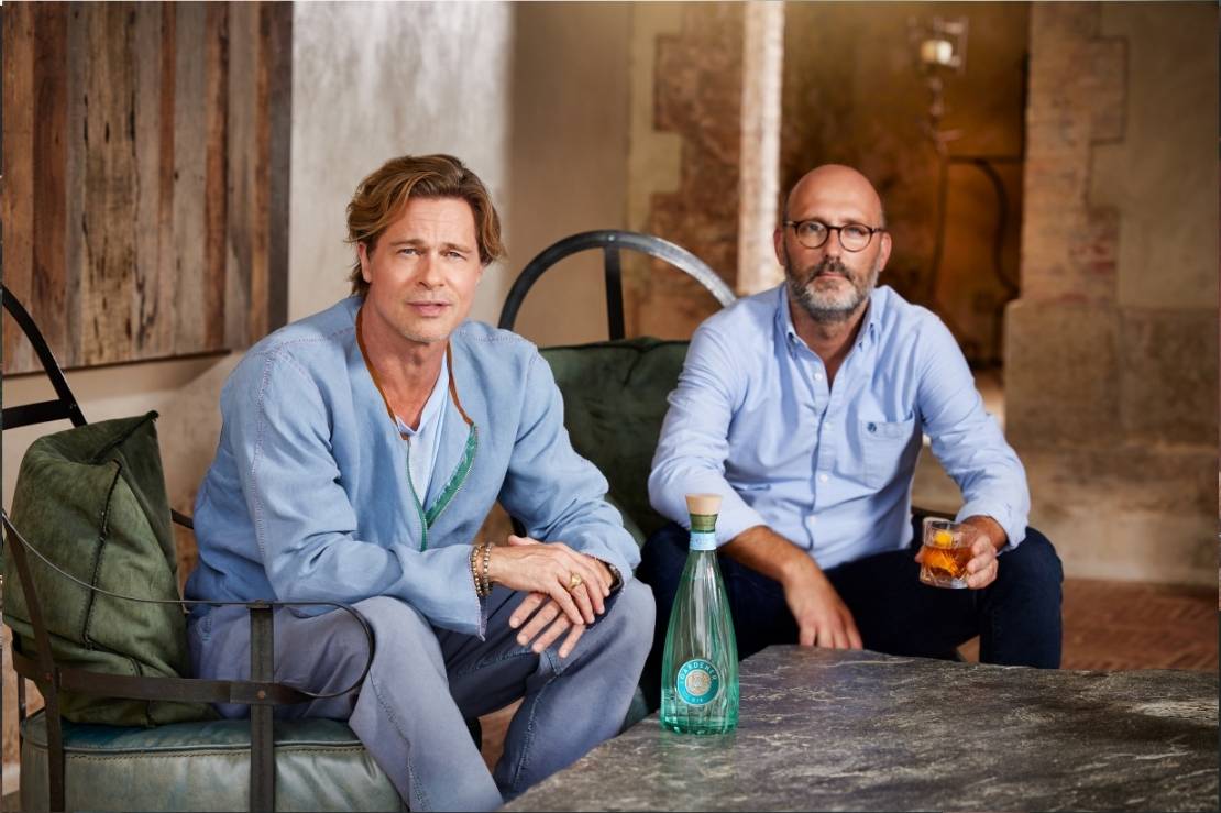 The Gardener Gin founder Brad Pit Matthieu Perin