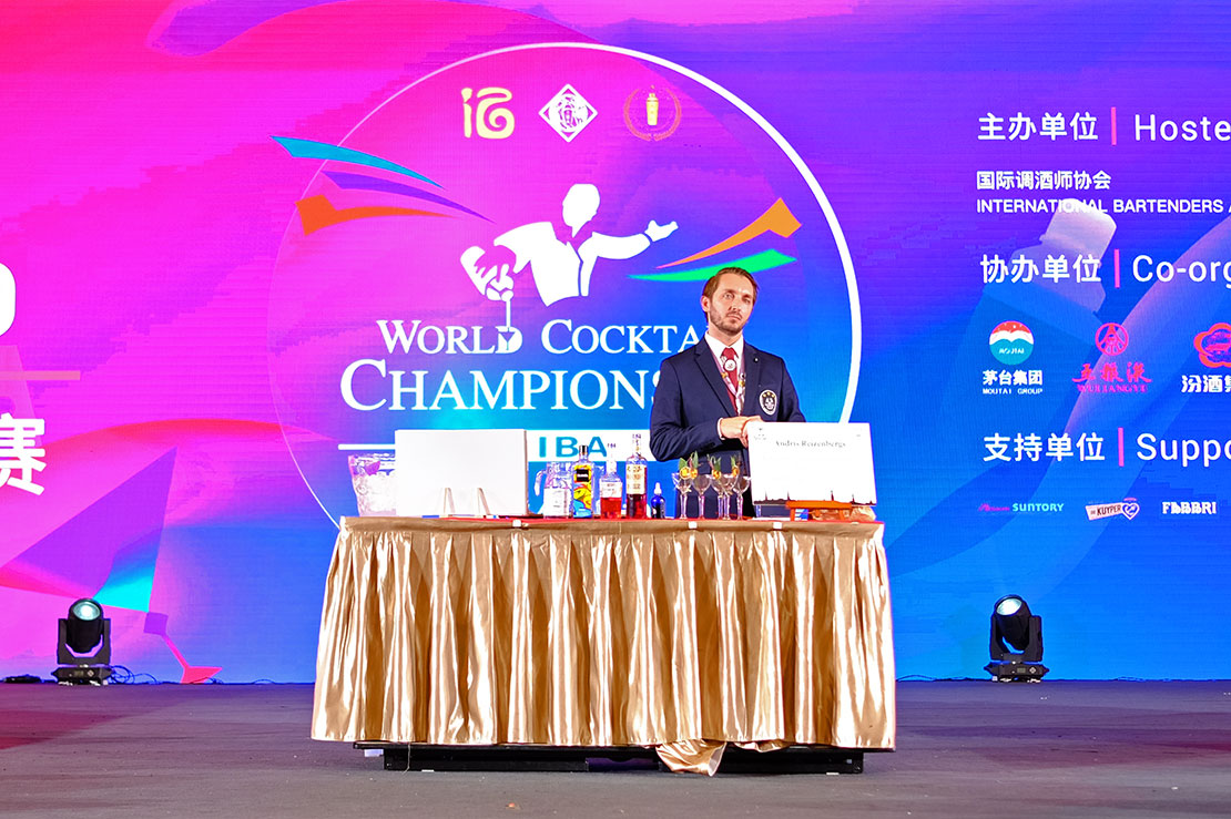 Jiangxiaobai in World Cocktail Championship 2019