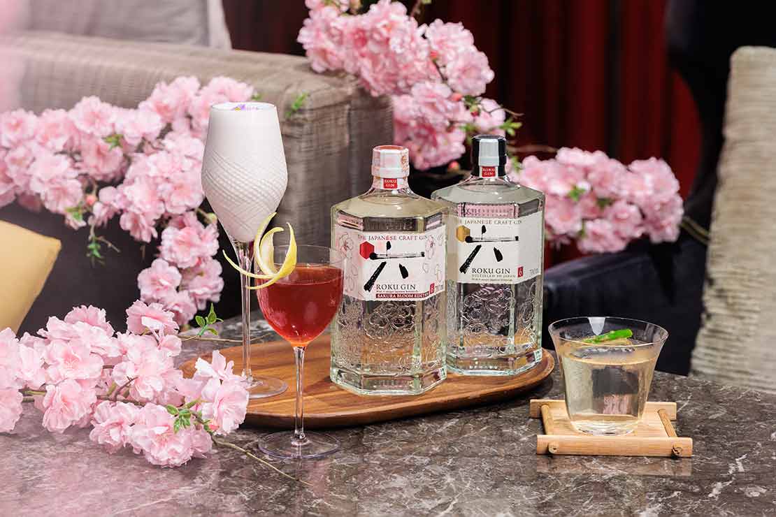 Roku Sakura Bloom Cocktails at AntiDote