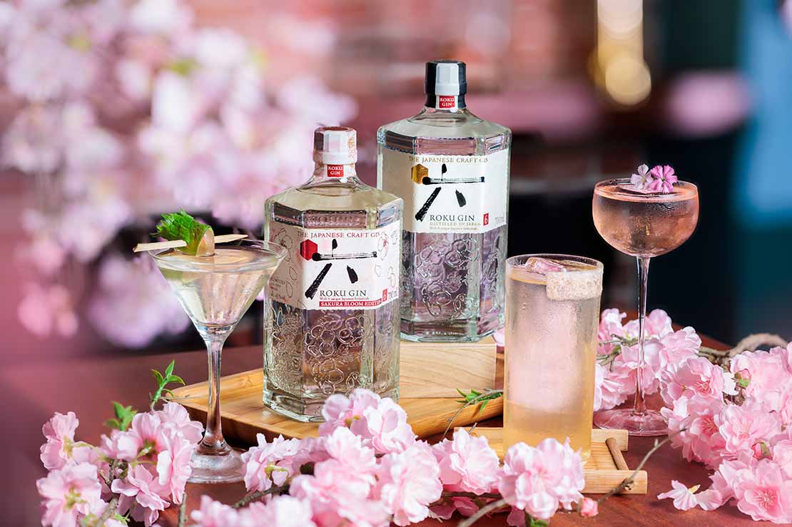 Roku Sakura Bloom Cocktails at Spectre