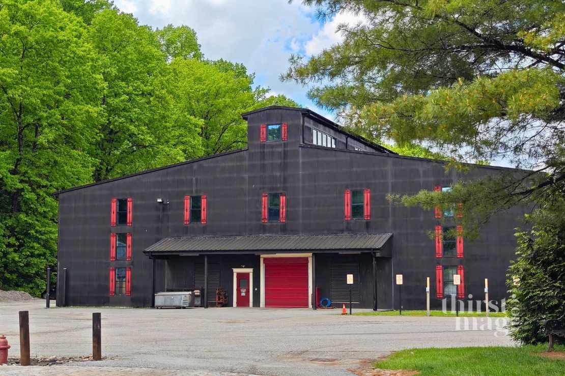 Makers Mark still house side view