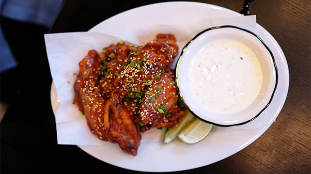 Black Tap Buffalo Wings