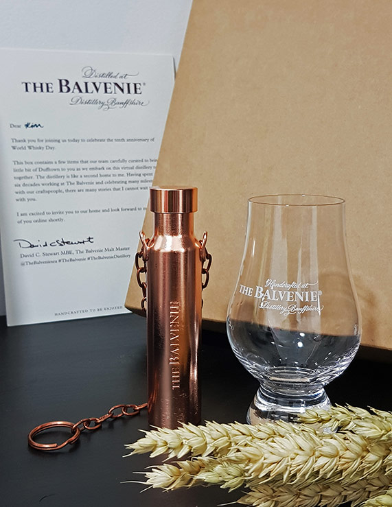 The Balvenie dipping dog