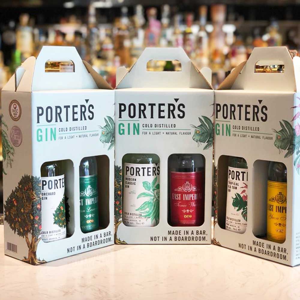 Wholly Spirits Porter's Gin Box