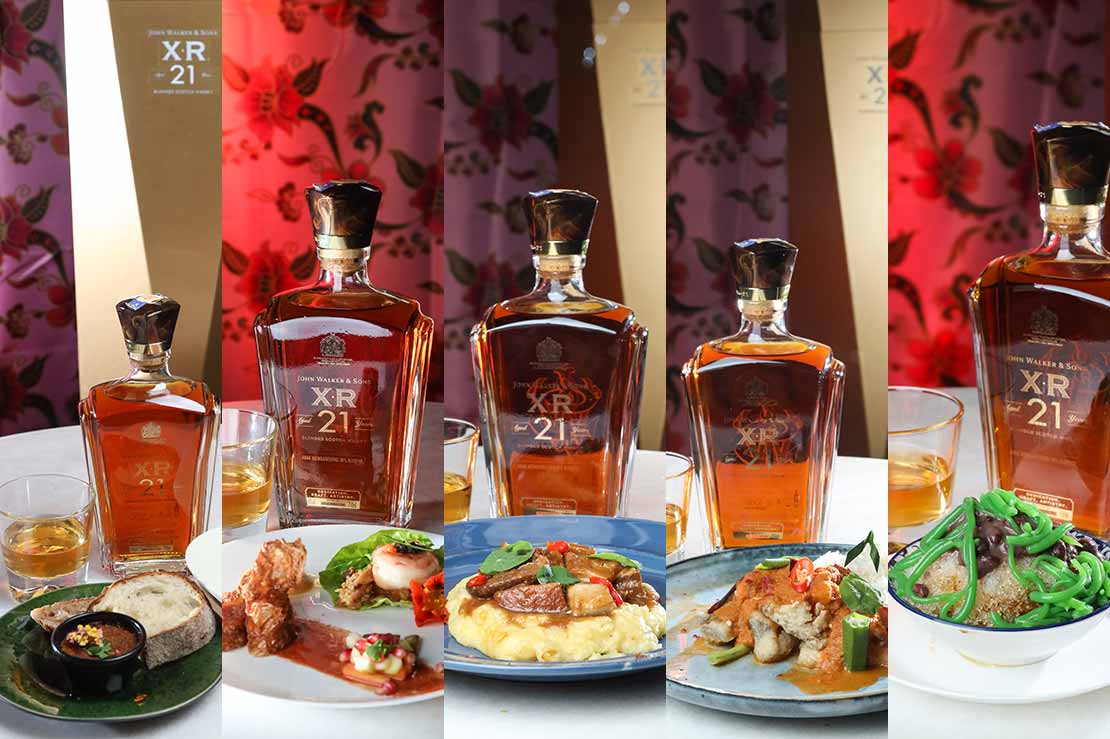 John Walker & Sons XR21 Peranakan pairing