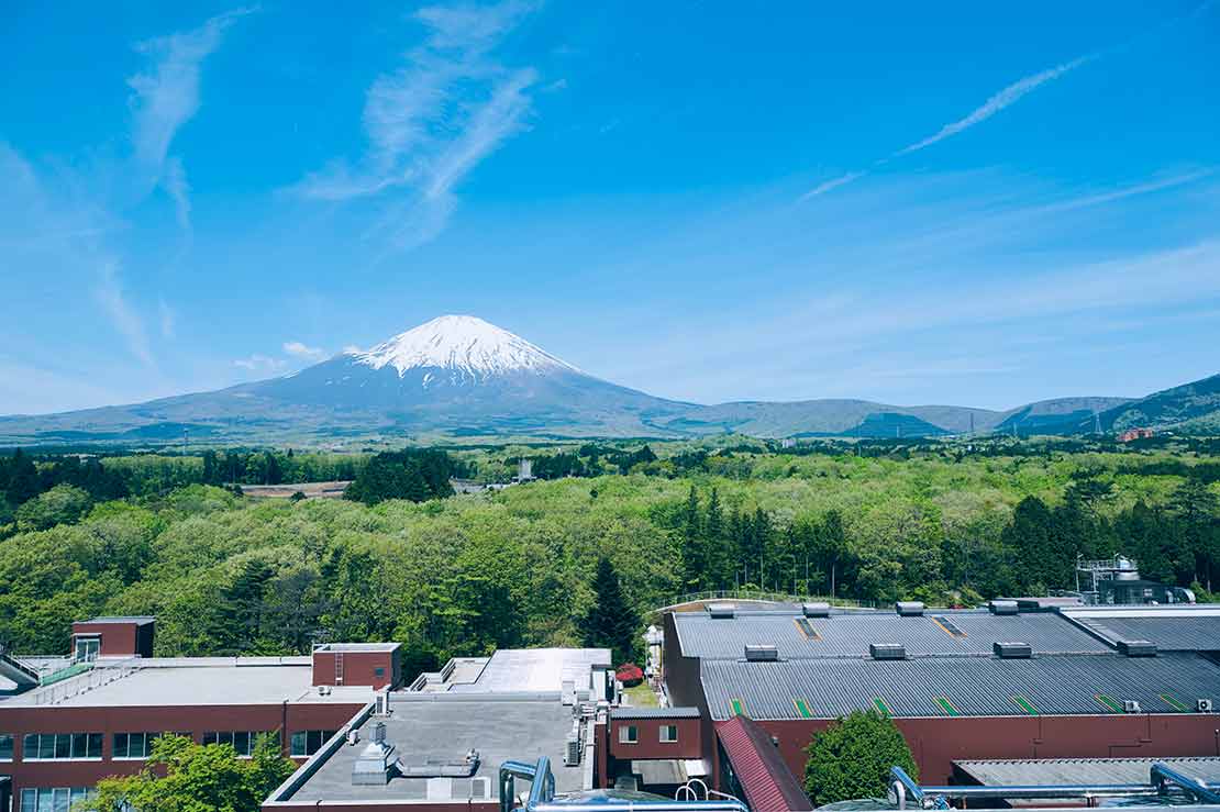 Kirin Distillery with Mt Fuji view