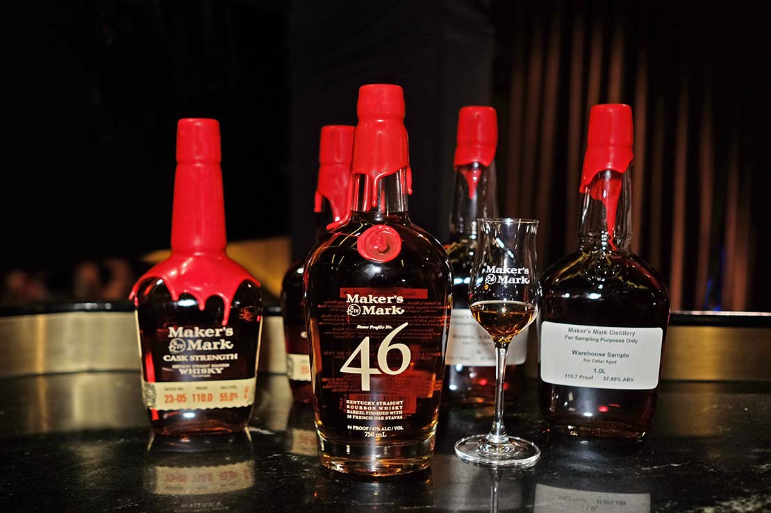 Maker's Mark 46 and Cellar Aged launched in Manhattan Bar Singapore