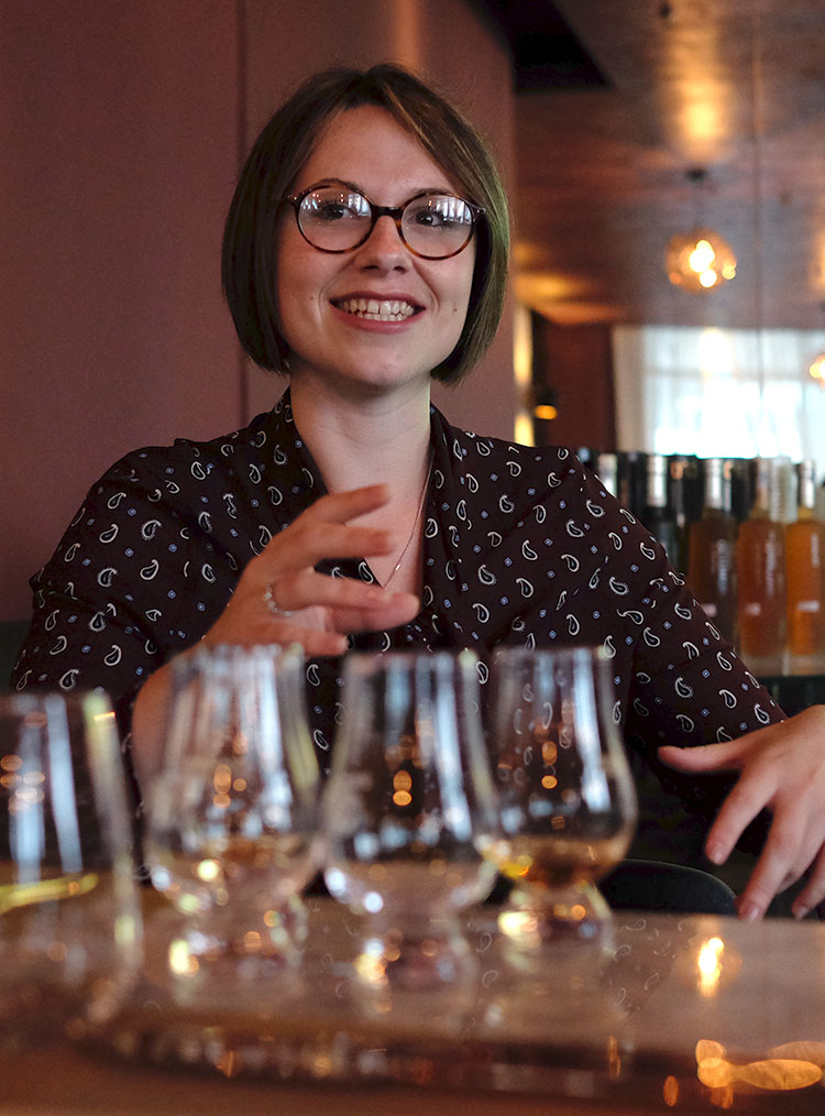 Bruichladdich brand ambassador Chloe Wood