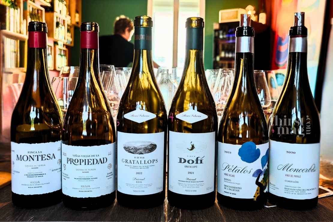 Alvaro Palacios masterclass wines