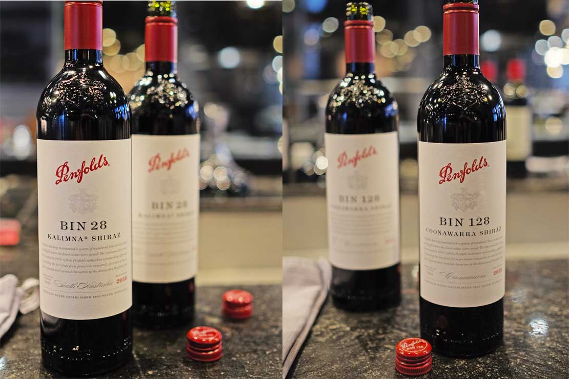 Penfolds Bin 28 & 128