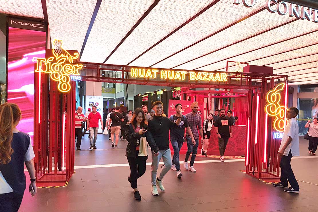 Tiger Huat Huat Bazaar in Pavilion