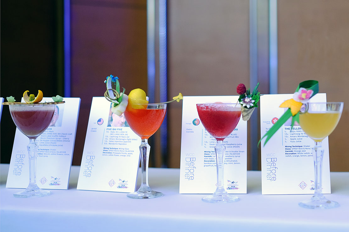 Cocktails with baijiu