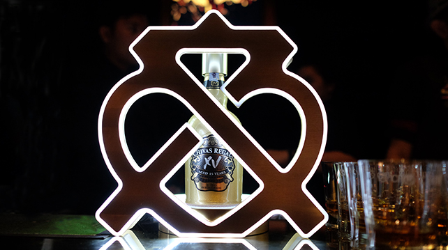 A toast to the new Chivas XV