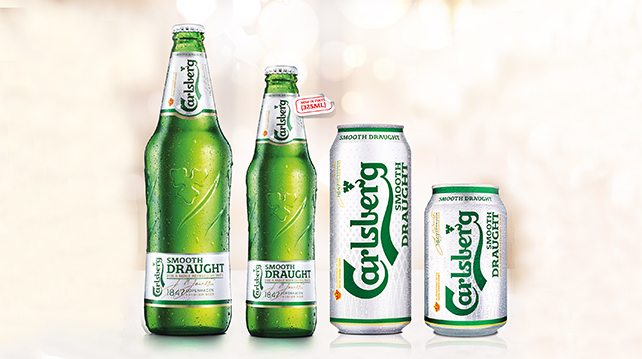 Carlsberg Smooth Draught now available in single-serve bottle