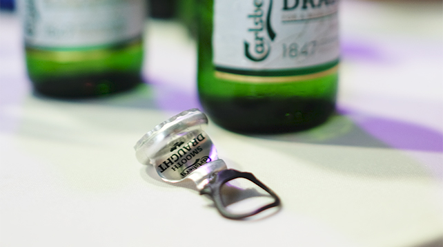 Carlsberg Smooth Draught now comes with a ring-pull POP cap