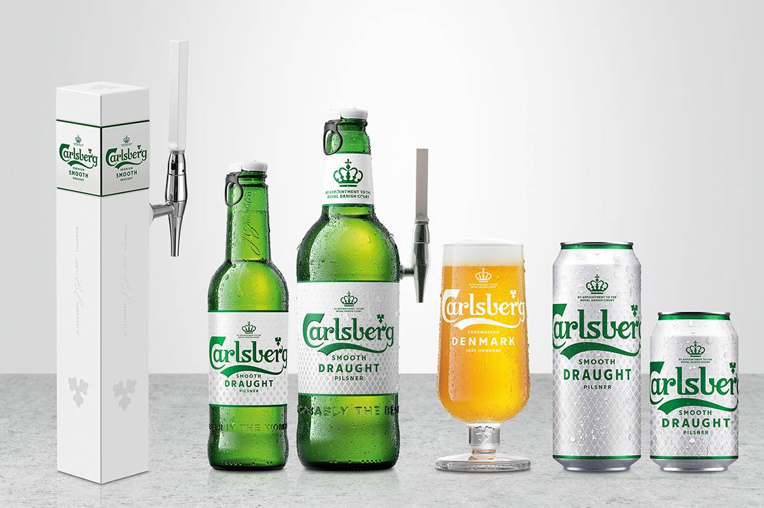 Carlsberg Smooth Draught now on taps