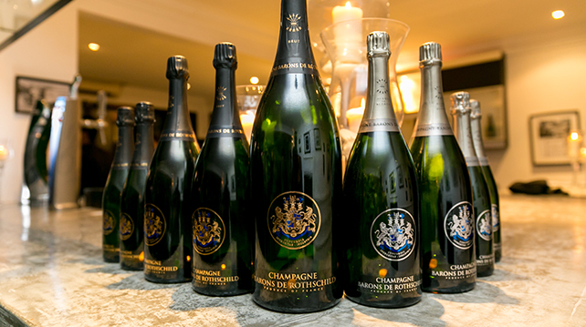 Rothschild family added champagne to their winemaking portfolio