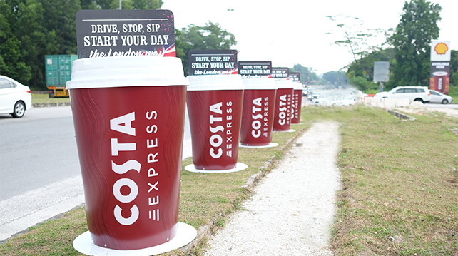 Costa Coffee comes to Malaysia