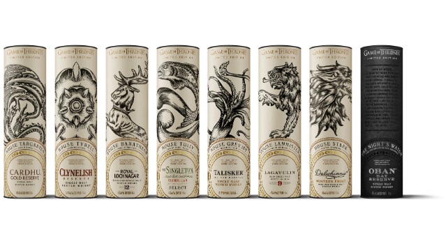 Whisky is Here – the Game of Thrones limited edition collection from Diageo is in Malaysia.