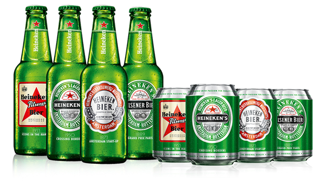 Heineken releases four limited-edition bottles and cans