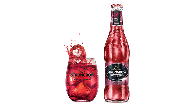 Strongbow Cider new addition in red