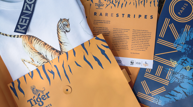 Tiger Beer collaborates with WWF and Kenzo